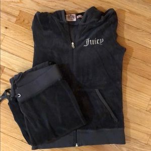 Juicy velour track suit